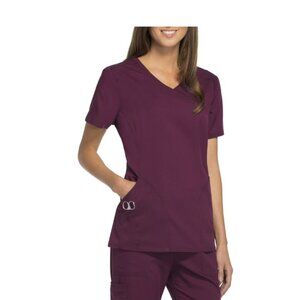 Scrubstar Women's Premium Mock Wrap Scrub Top